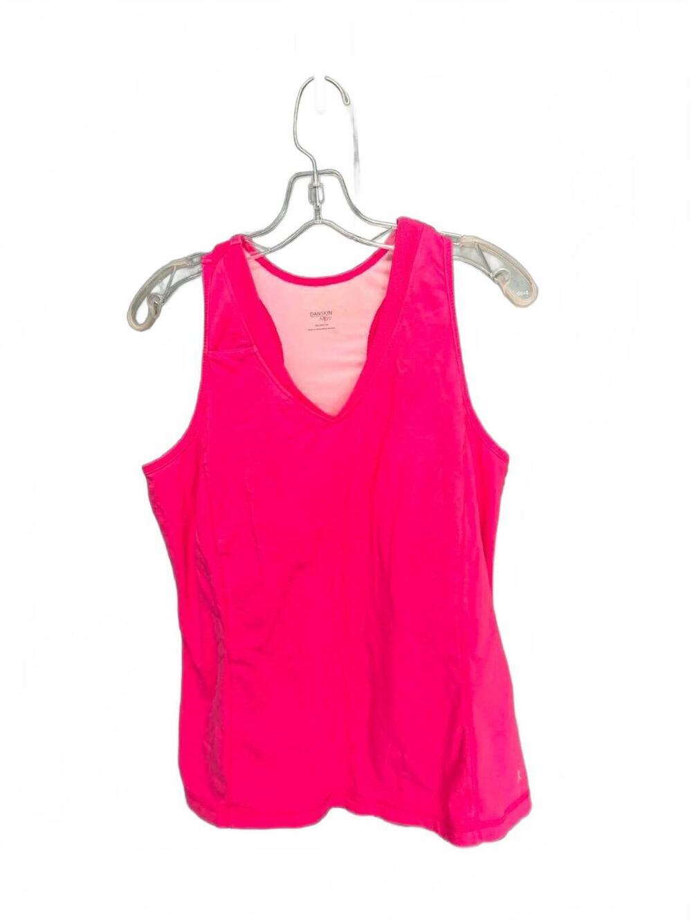 Danskin Pink Racerback Activewear Tank Top 2X